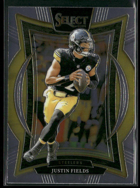 Justin Fields 2024 Panini Select #74 Pittsburgh Steelers front