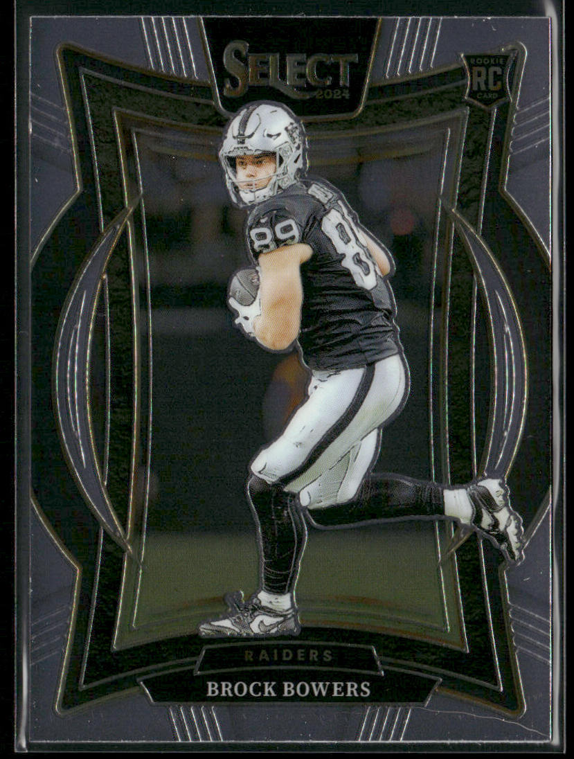 Brock Bowers 2024 Panini Select #31 RC Las Vegas Raiders