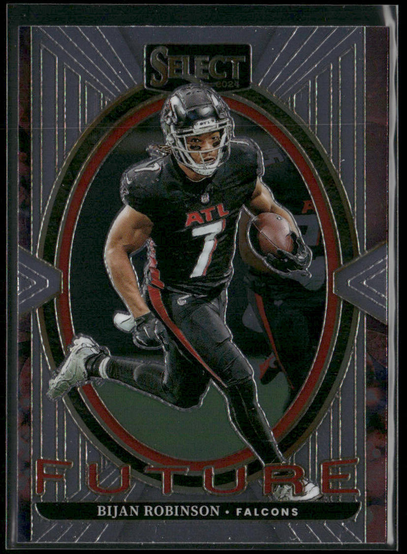 Bijan Robinson 2024 Panini Select Select Future #12 Atlanta Falcons