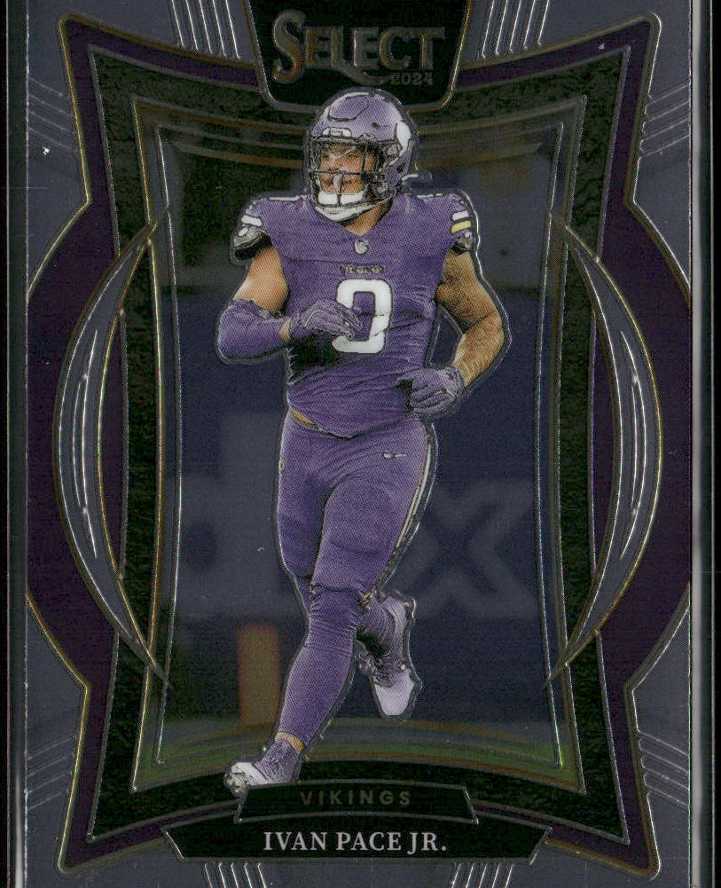 Ivan Pace Jr. 2024 Panini Select #62 Minnesota Vikings