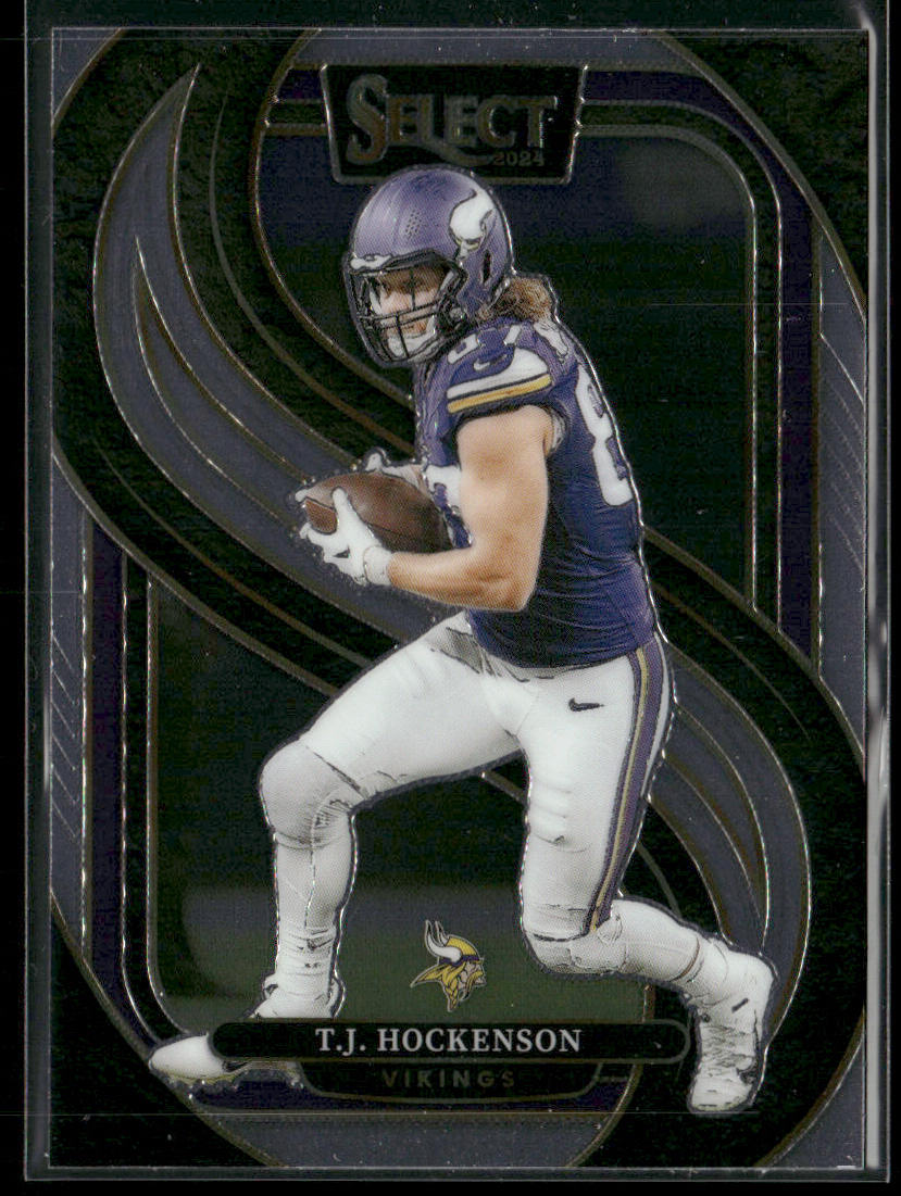 T.J. Hockenson 2024 Panini Select #194 Minnesota Vikings
