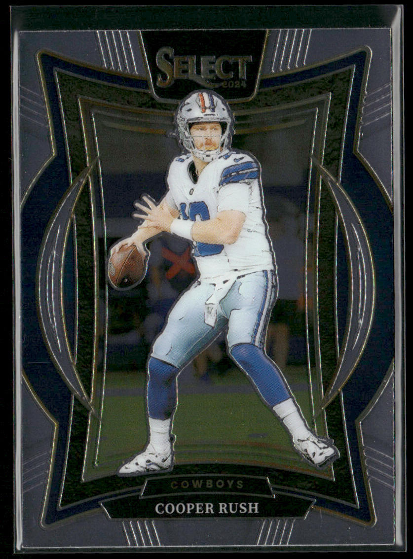 Cooper Rush 2024 Panini Select #22 Dallas Cowboys