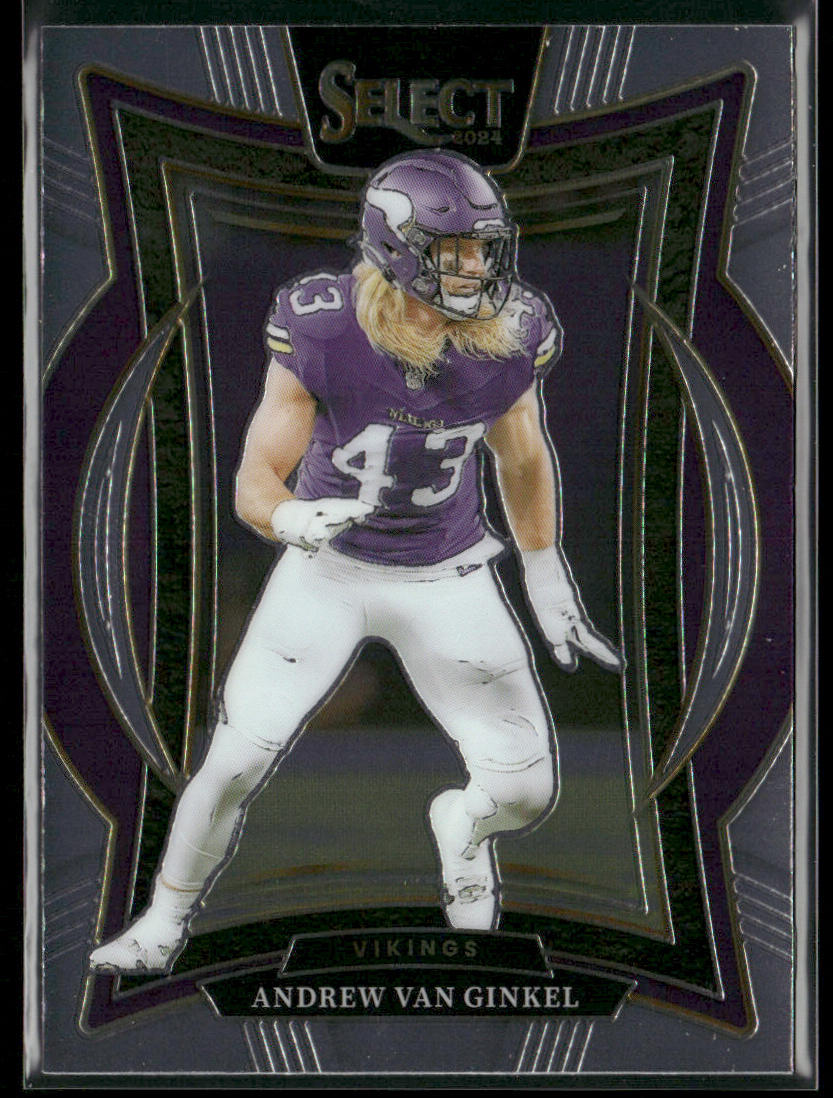 Andrew Van Ginkel 2024 Panini Select #6 Minnesota Vikings