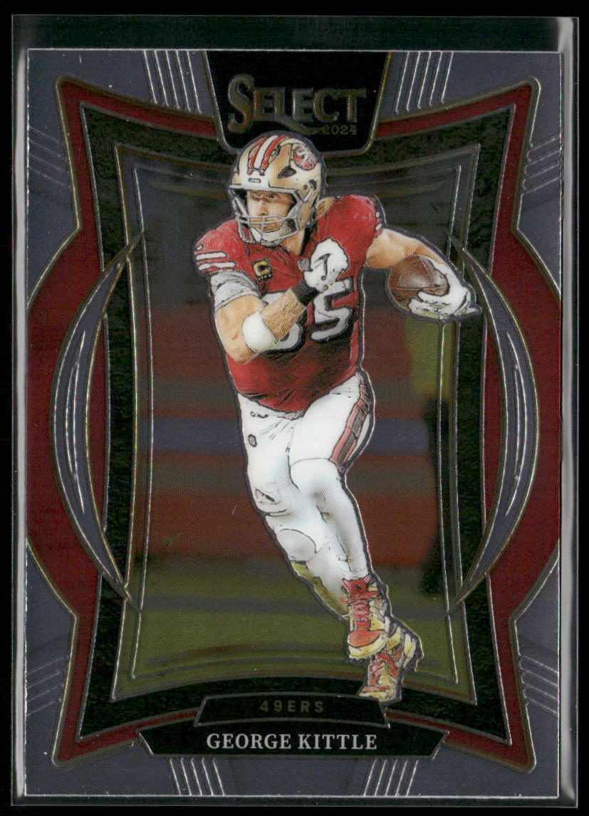 George Kittle 2024 Panini Select #58 San Francisco 49ers