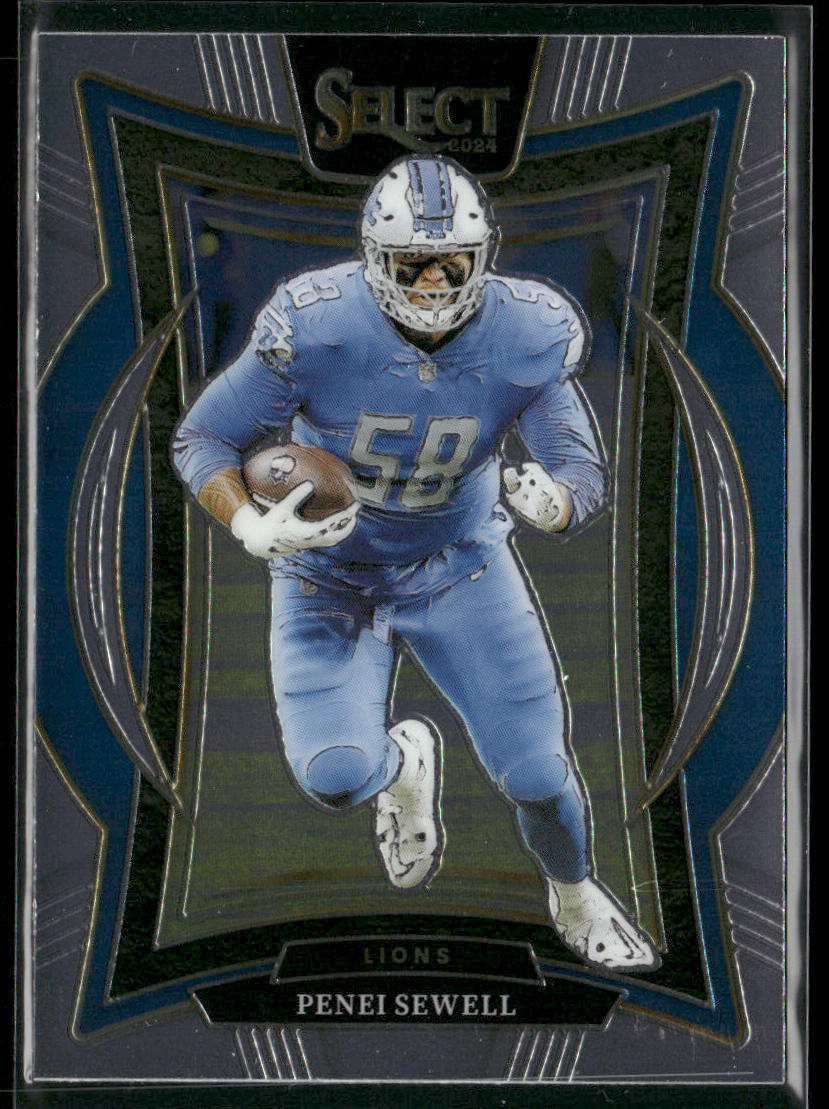 Penei Sewell 2024 Panini Select #87 Detroit Lions