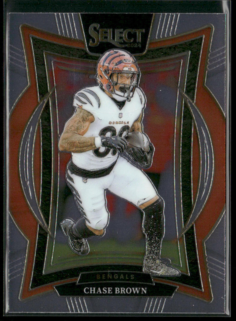 Chase Brown 2024 Panini Select #18 Cincinnati Bengals