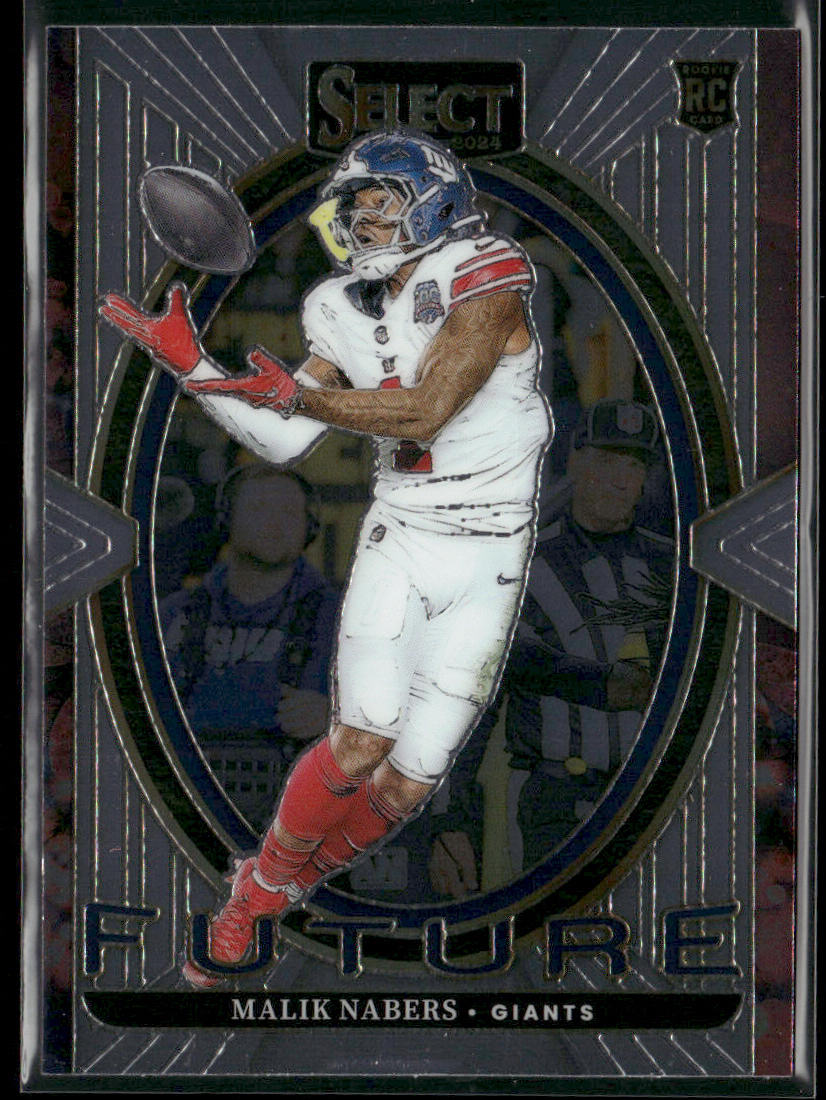 Malik Nabers 2024 Panini Select Select Future #2 New York Giants