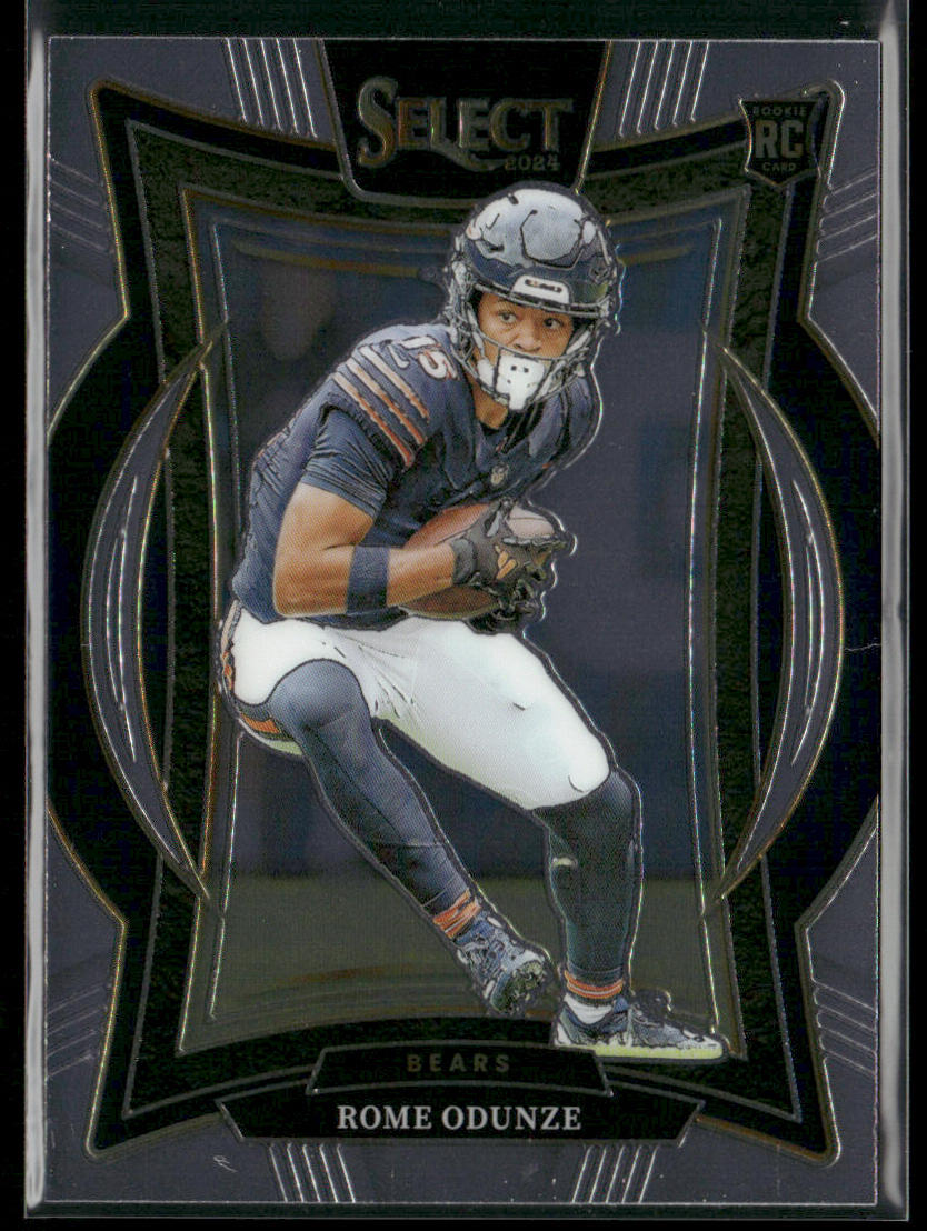 Rome Odunze 2024 Panini Select #3 RC Chicago Bears