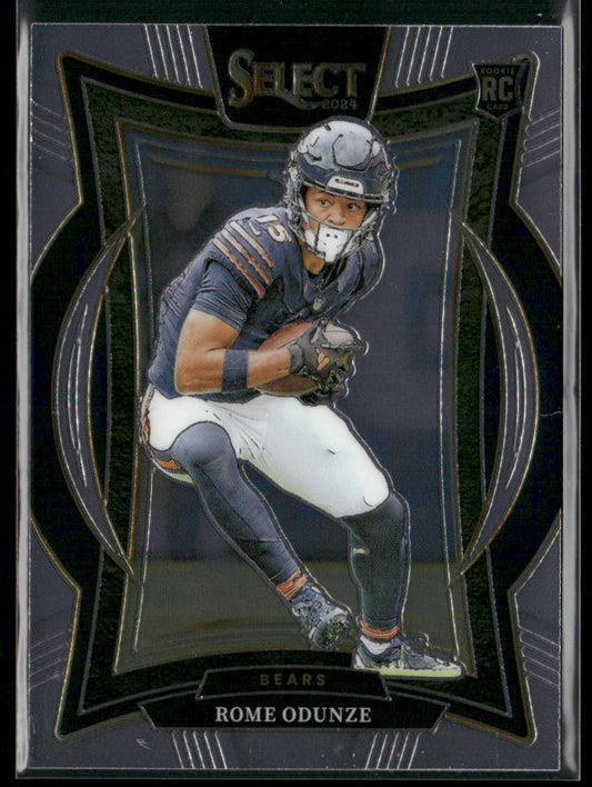 Rome Odunze 2024 Panini Select #3 RC Chicago Bears