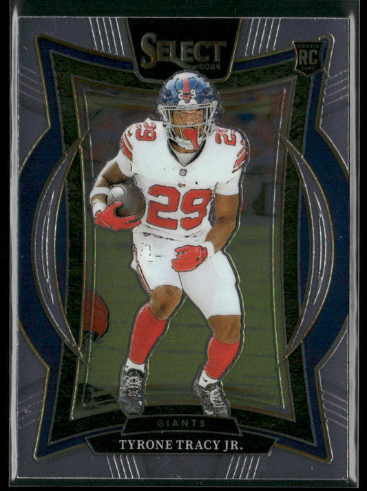 Tyrone Tracy Jr. 2024 Panini Select #61 RC New York Giants