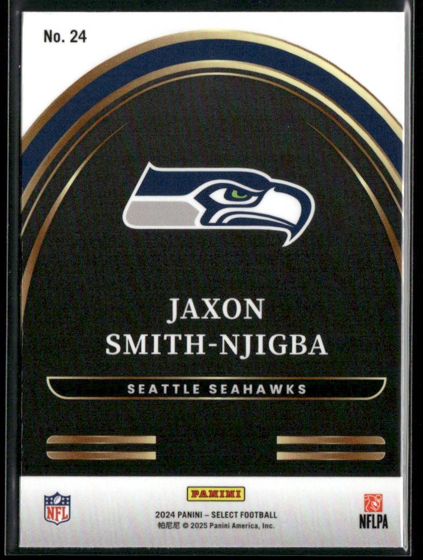 Jaxon Smith-Njigba 2024 Panini Select Select Future #24 Seattle Seahawks
