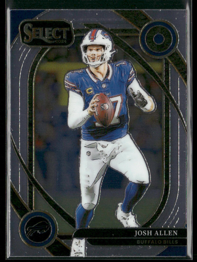 Josh Allen 2024 Panini Select #225 Buffalo Bills