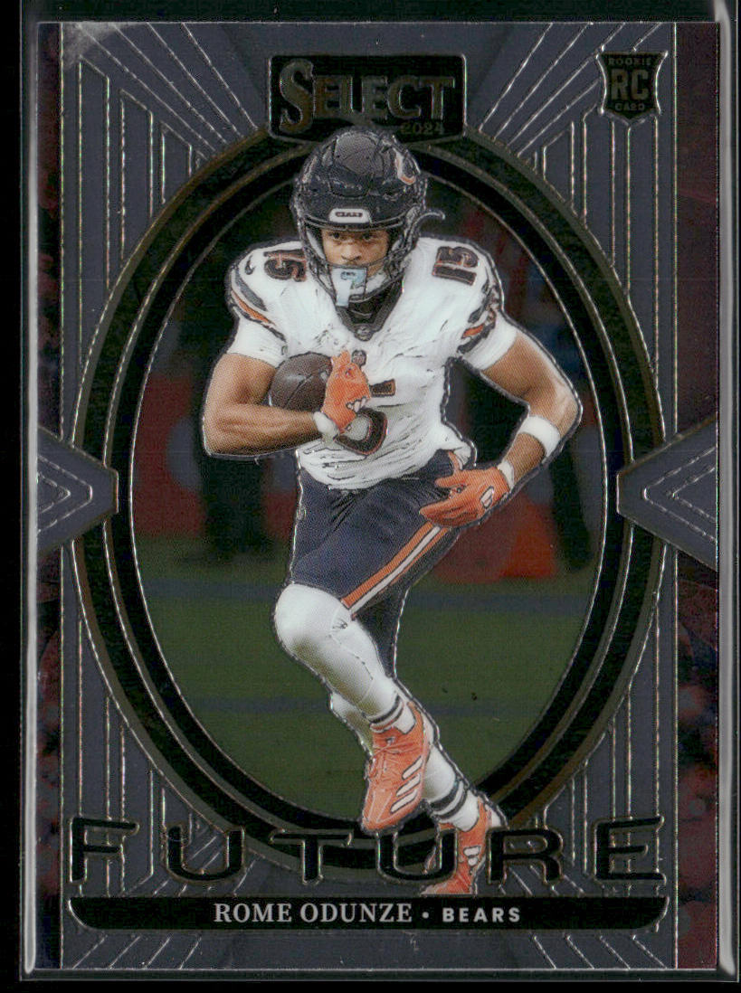 Rome Odunze 2024 Panini Select Select Future #22 Chicago Bears