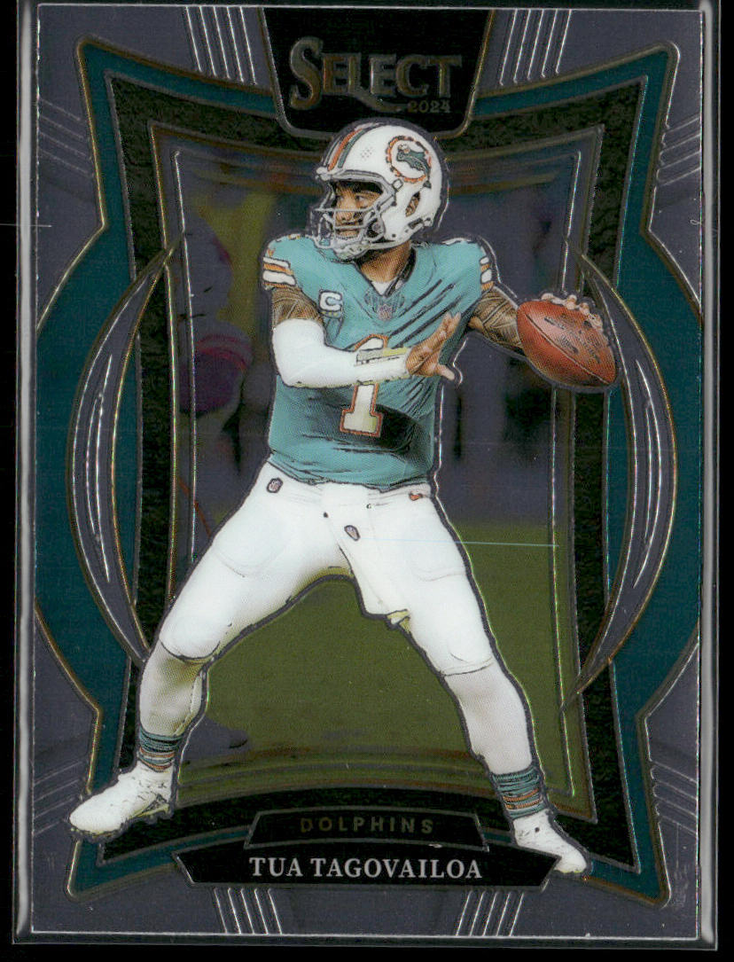 Tua Tagovailoa 2024 Panini Select #99 Miami Dolphins