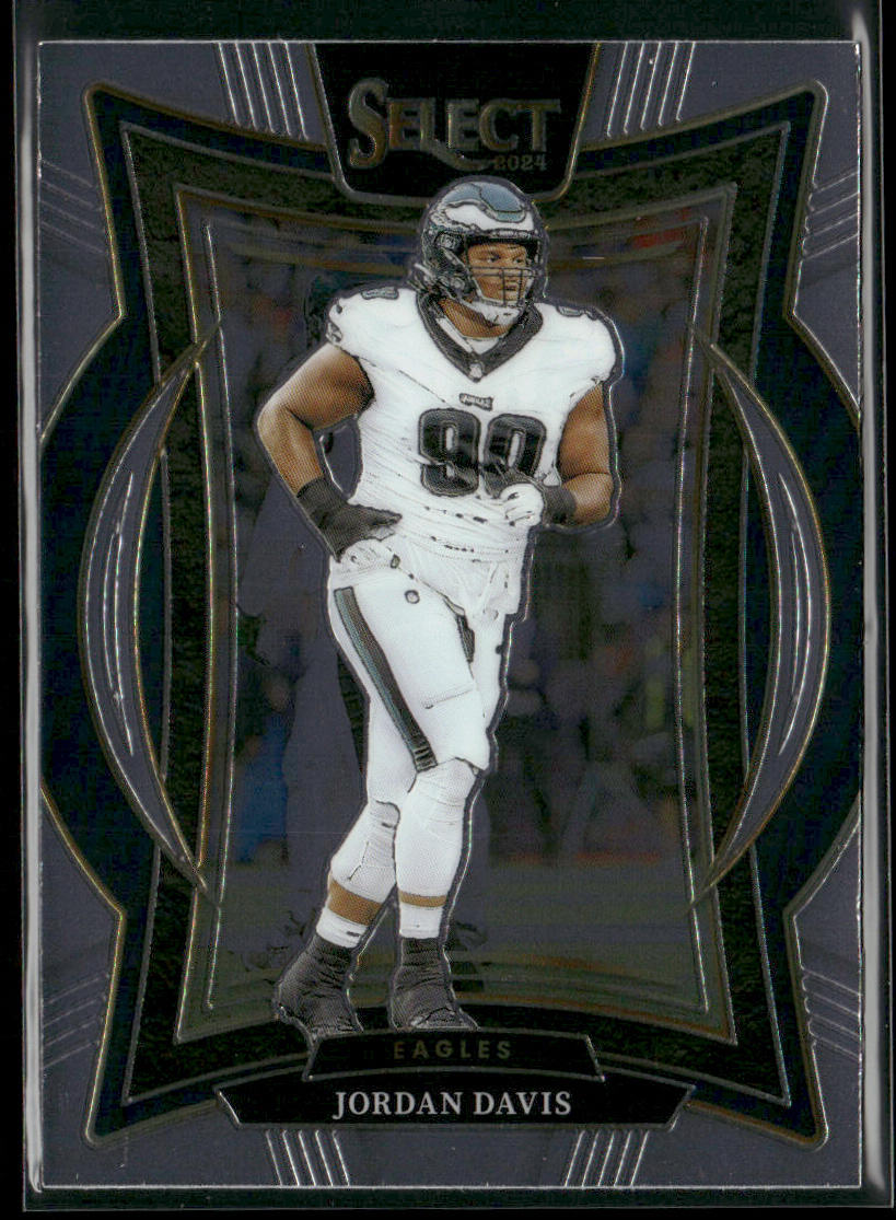 Jordan Davis 2024 Panini Select #72 Philadelphia Eagles