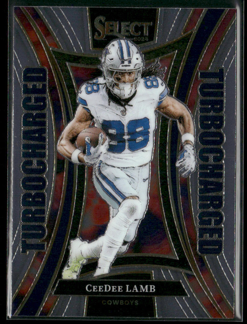 CeeDee Lamb 2024 Panini Select Turbocharged #23 Dallas Cowboys