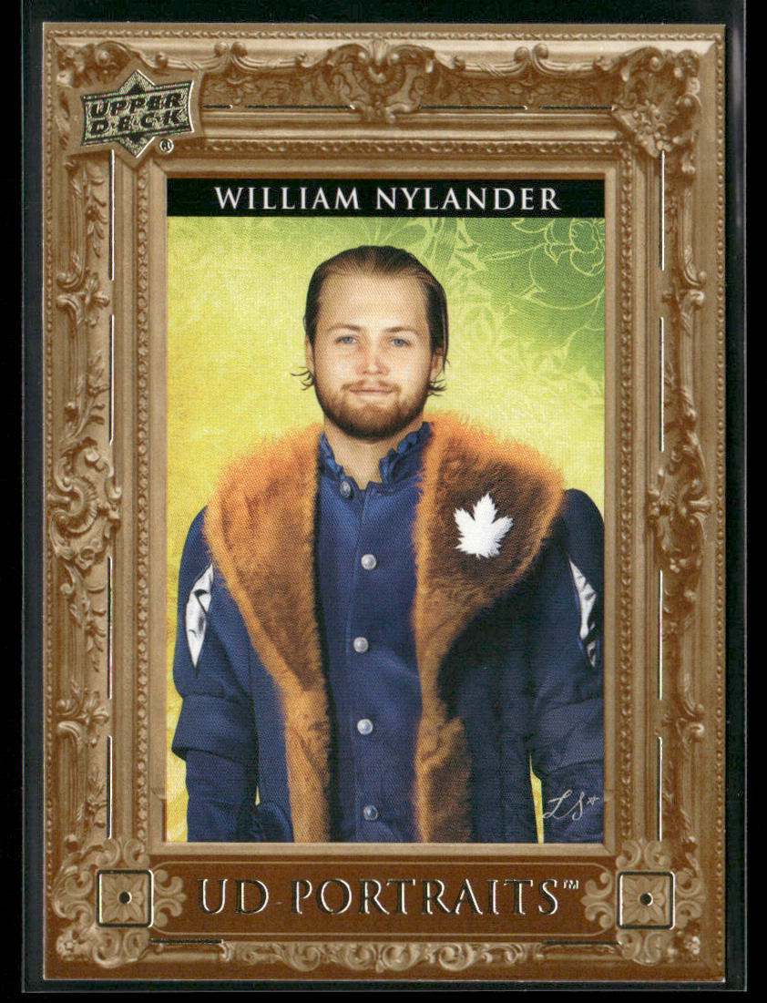 William Nylander 2023-24 Upper Deck UD Portraits #P51 Toronto Maple Leafs
