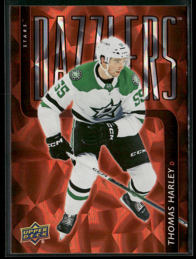 Thomas Harley 2025-26 Upper Deck Dazzlers Orange #DZ-43 Dallas Stars