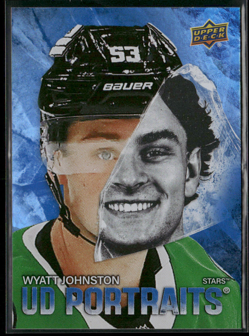 Wyatt Johnston 2025-26 Upper Deck UD Portraits #P-11 Dallas Stars