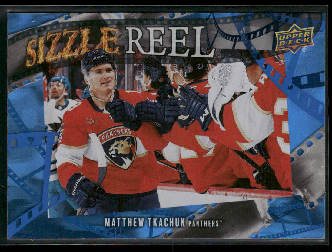 Matthew Tkachuk 2025-26 Upper Deck Sizzle Reel #SR-20 Florida Panthers front