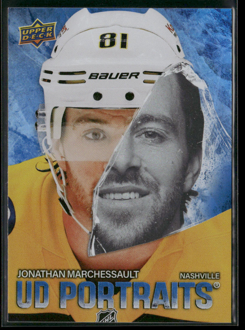 Jonathan Marchessault 2025-26 Upper Deck UD Portraits #P-8 Nashville Predators