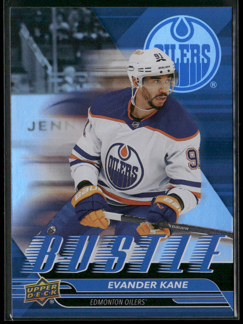 Evander Kane 2025-26 Upper Deck Bustle #B-16 Edmonton Oilers