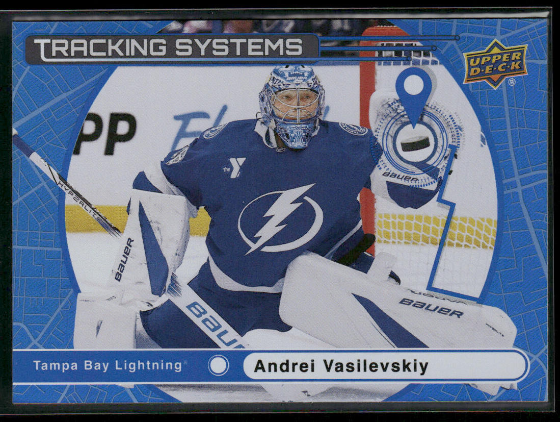 Andrei Vasilevskiy 2025-26 Upper Deck Tracking Systems #TS-14 Lightning
