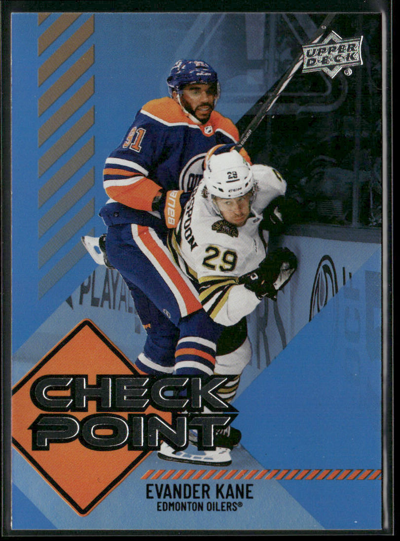Evander Kane 2024-25 Upper Deck Checkpoint #CP-7 Edmonton Oilers