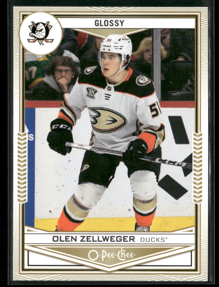 Olen Zellweger 2024-25 Upper Deck O-Pee-Chee Glossy #OPC-40 Anaheim Ducks