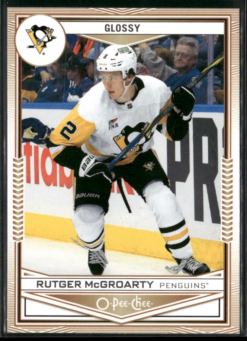 Rutger McGroarty 2024-25 Upper Deck O-Pee-Chee Glossy Gold #OPC-28 Penguins