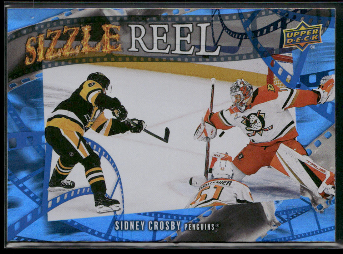 Sidney Crosby 2025-26 Upper Deck Sizzle Reel #SR-3 Pittsburgh Penguins