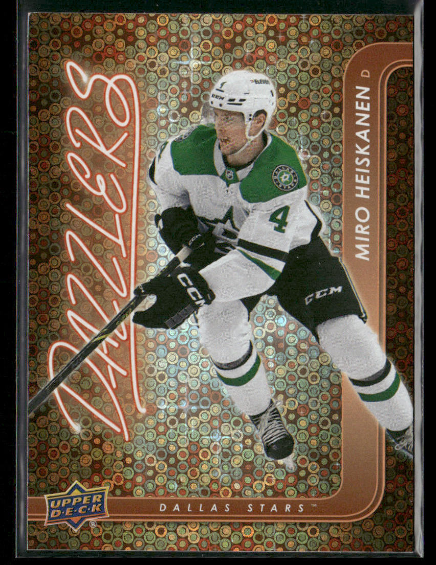 Miro Heiskanen 2024-25 Upper Deck Dazzlers Orange #DZ-75 Dallas Stars
