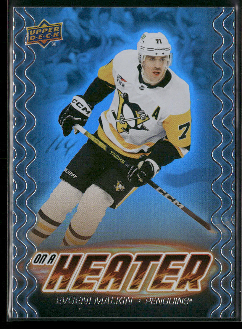 Evgeni Malkin 2024-25 Upper Deck On a Heater #OH-15 Pittsburgh Penguins