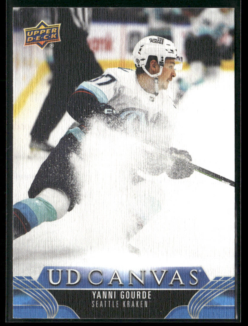 Yanni Gourde 2023-24 Upper Deck UD Canvas #C188 Seattle Kraken