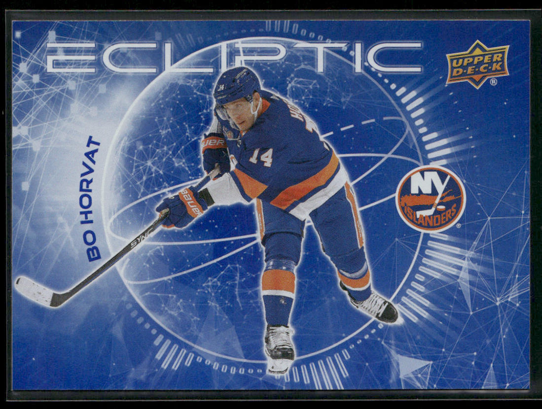 Bo Horvat 2023-24 Upper Deck Ecliptic #EC-20 New York Islanders front