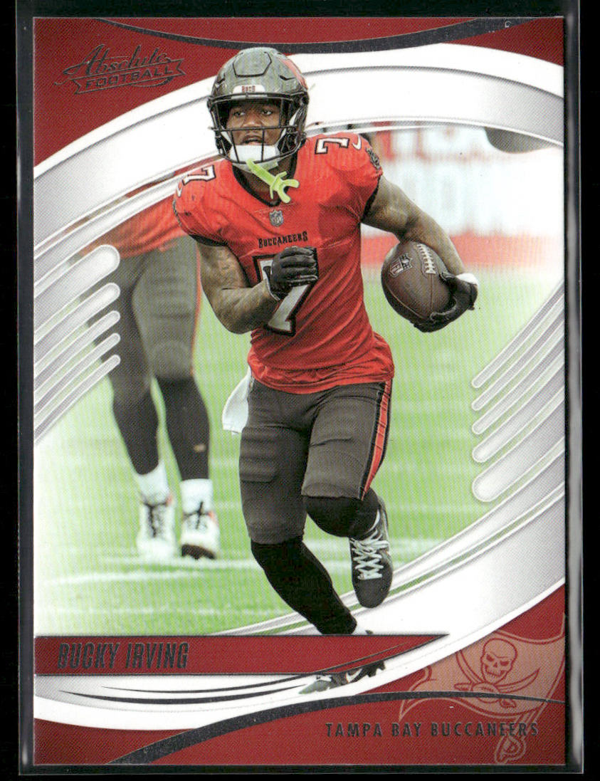 Bucky Irving 2025 Panini Absolute Retail #66 Tampa Bay Buccaneers