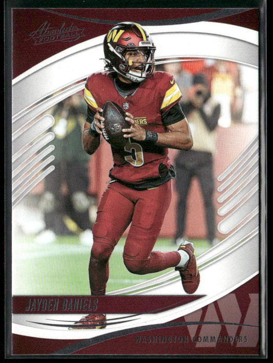 Jayden Daniels 2025 Panini Absolute Retail #44 Washington Commanders front