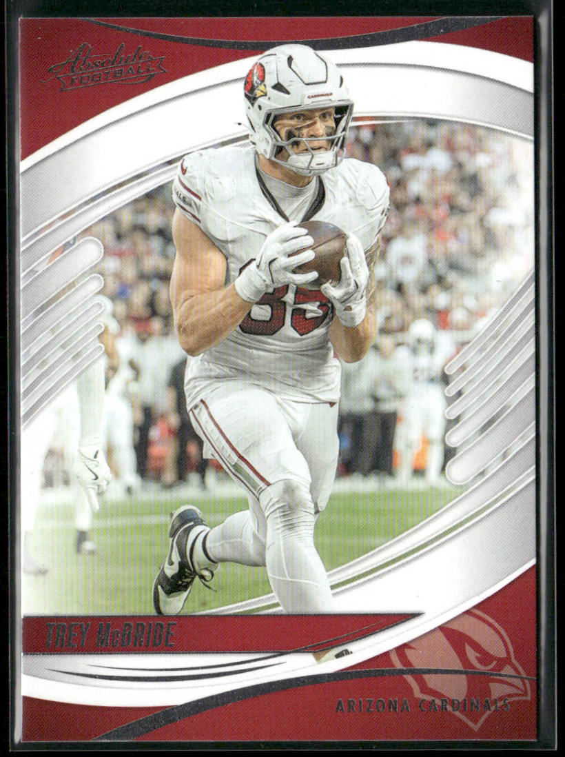 Trey McBride 2025 Panini Absolute #83 Arizona Cardinals