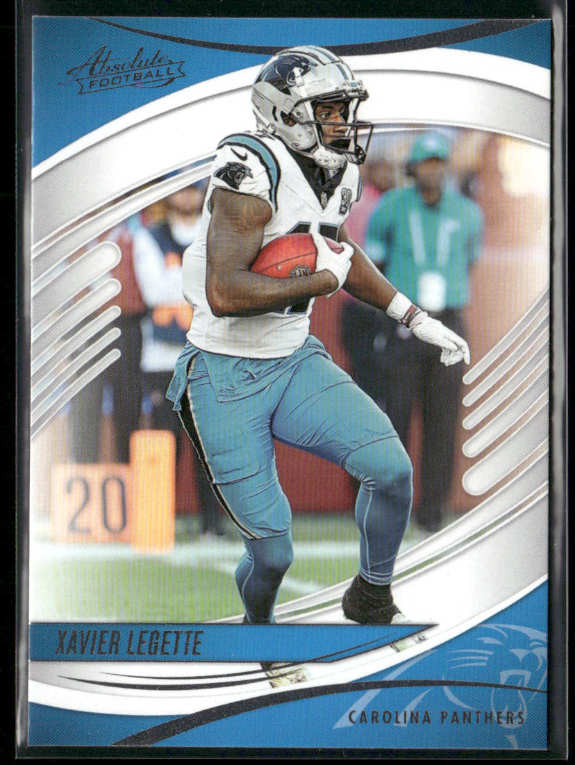 Xavier Legette 2025 Panini Absolute Retail #38 Carolina Panthers