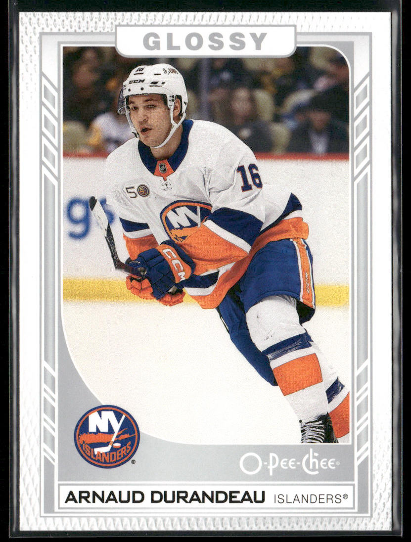 Arnaud Durandeau 2023-24 Upper Deck O-Pee-Chee Glossy #R-50 New York Islanders front