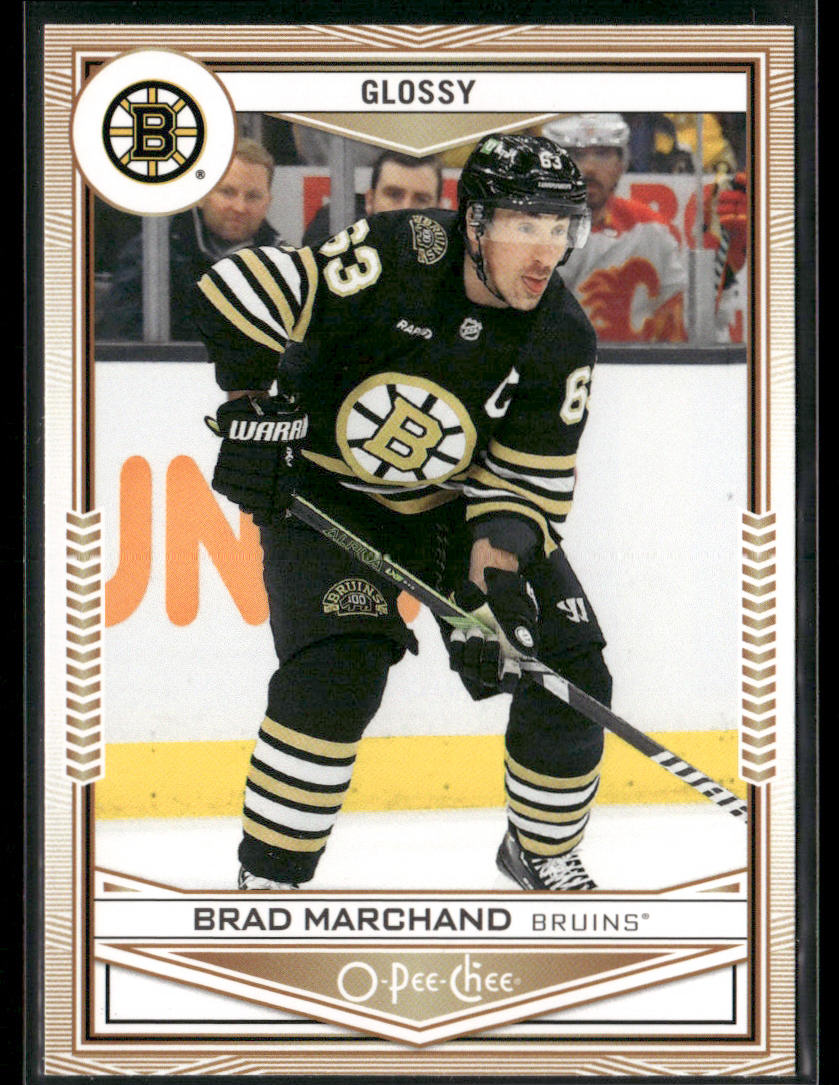 Brad Marchand 2024-25 Upper Deck O-Pee-Chee Glossy #OPC-36 Boston Bruins front