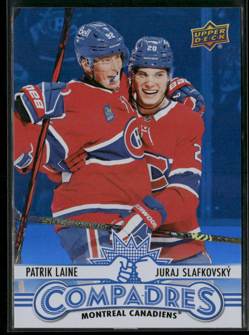Patrik Laine / Juraj Slafkovsky 2025-26 Upper Deck Compadres #CM-8