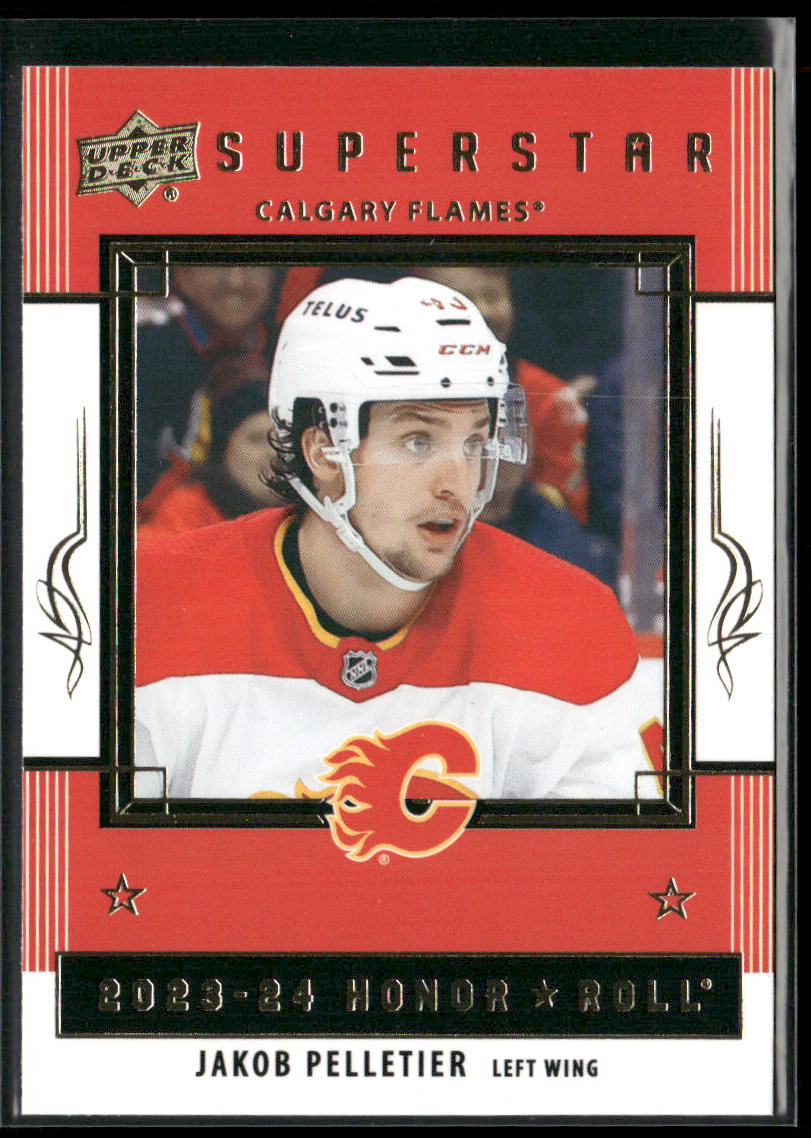 Jakob Pelletier 2023-24 Upper Deck Honor Roll #HR52 Calgary Flames