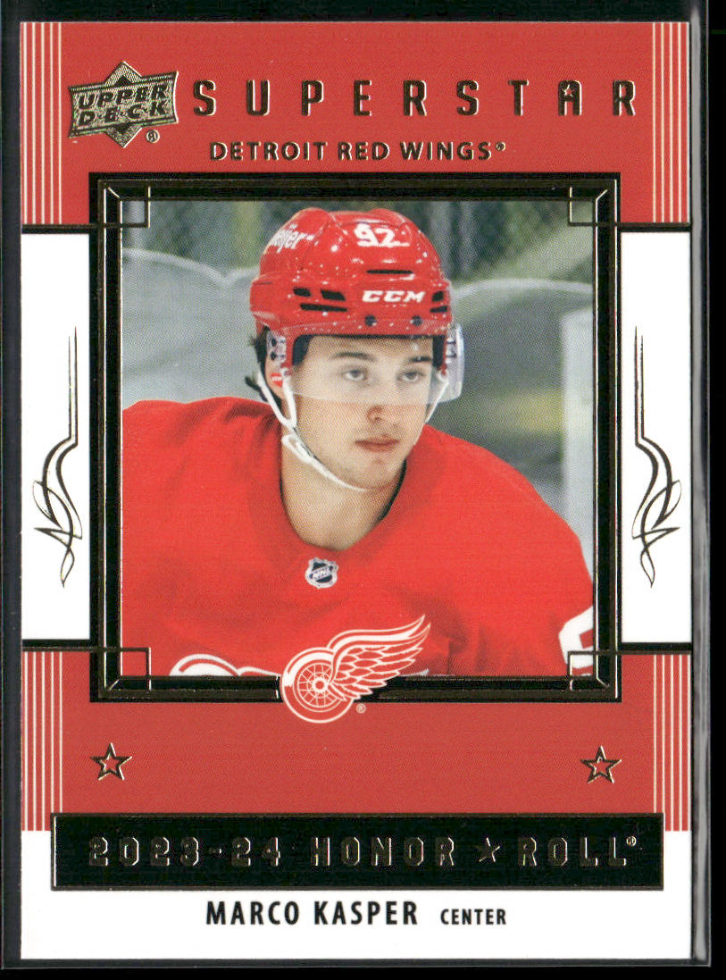 Marco Kasper 2023-24 Upper Deck Honor Roll #HR65 Detroit Red Wings