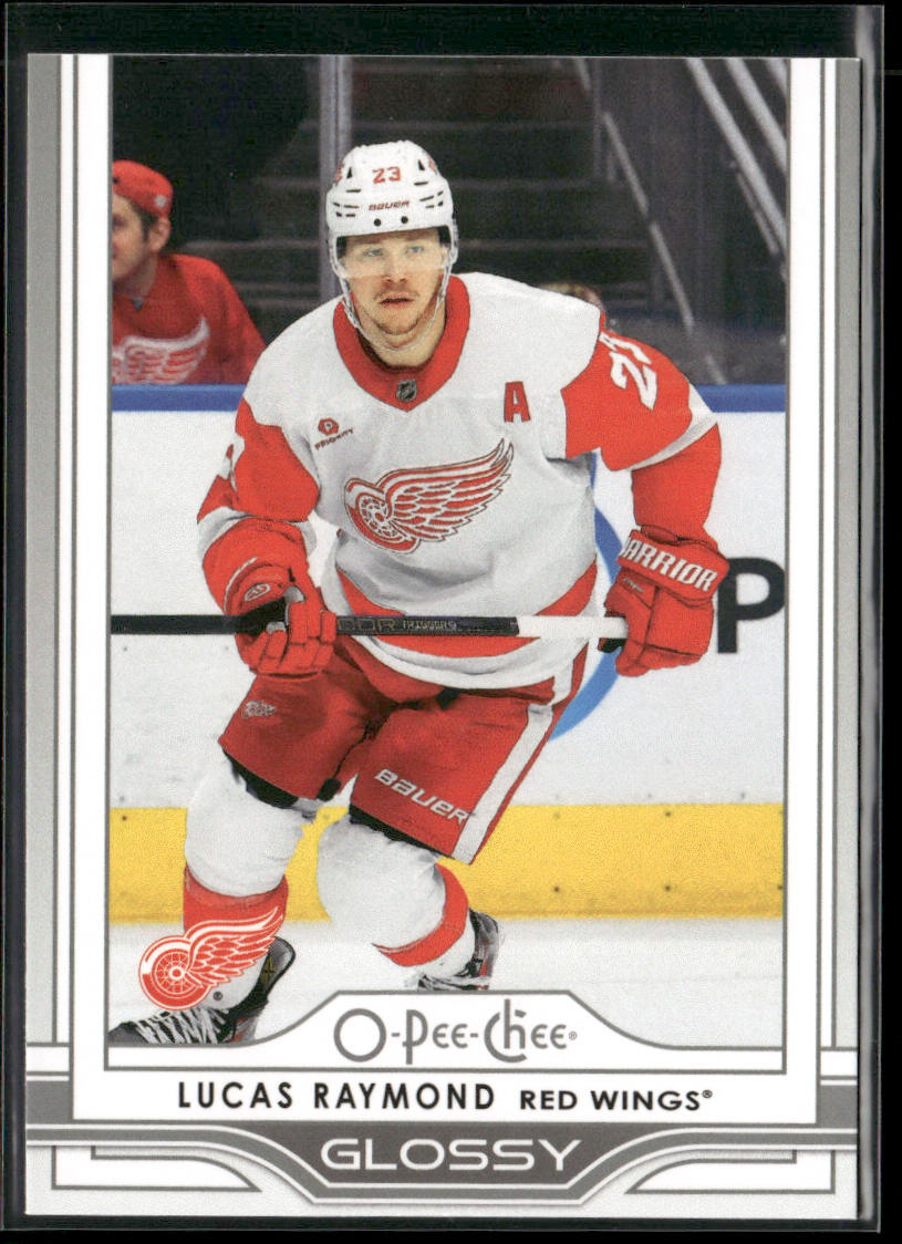 Lucas Raymond 2025-26 Upper Deck O-Pee-Chee Glossy #OG-16 Detroit Red Wings