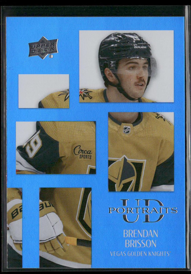 Brendan Brisson 2024-25 Upper Deck UD Portraits #P56 Vegas Golden Knights front