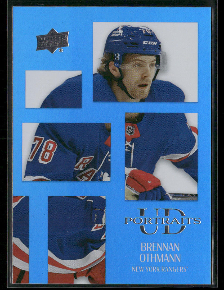 Brennan Othmann 2024-25 Upper Deck UD Portraits #P60 New York Rangers