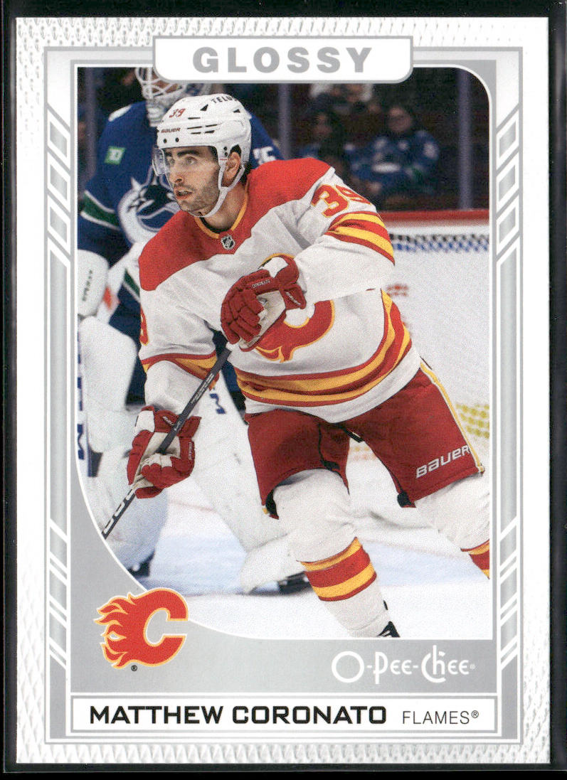Matthew Coronato 2023-24 Upper Deck O-Pee-Chee Glossy #R-42 Calgary Flames