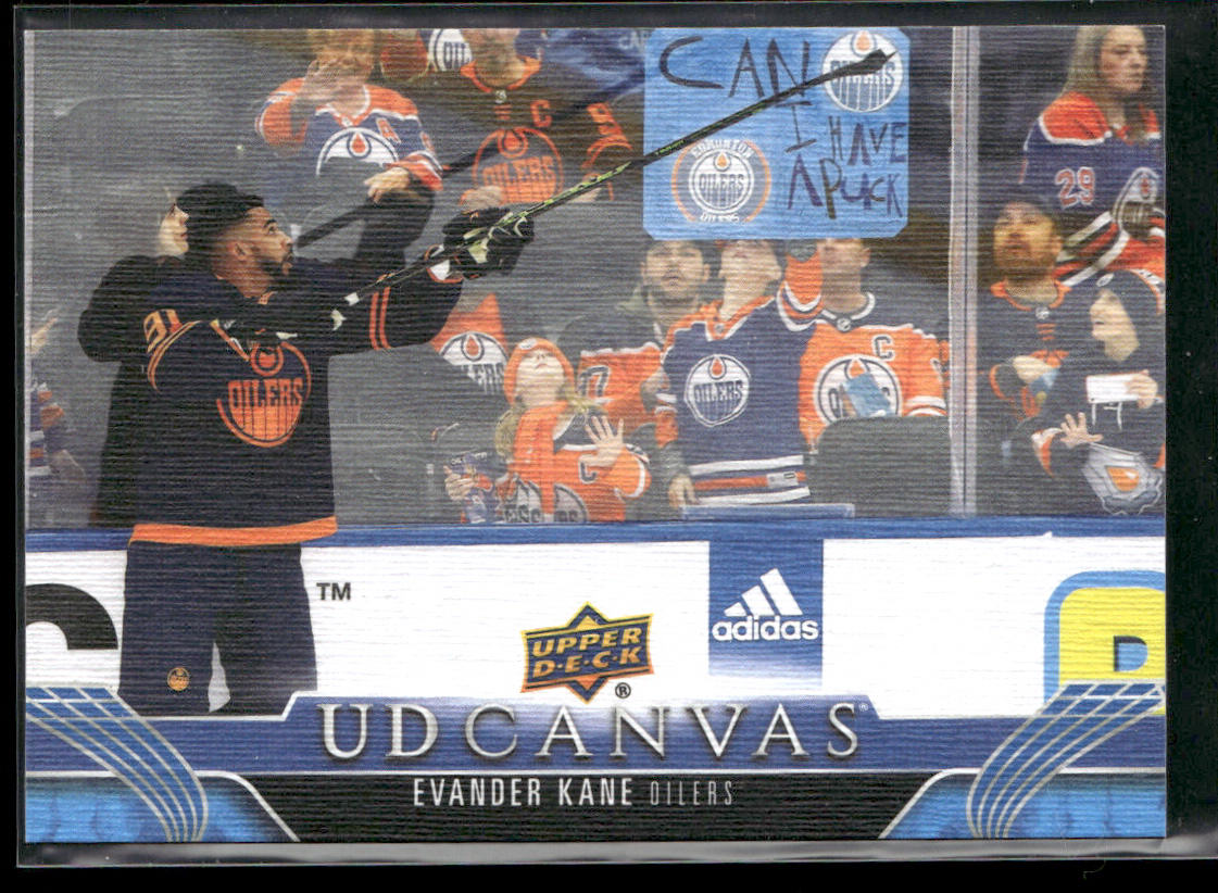 Evander Kane 2023-24 Upper Deck UD Canvas #C155 Edmonton Oilers