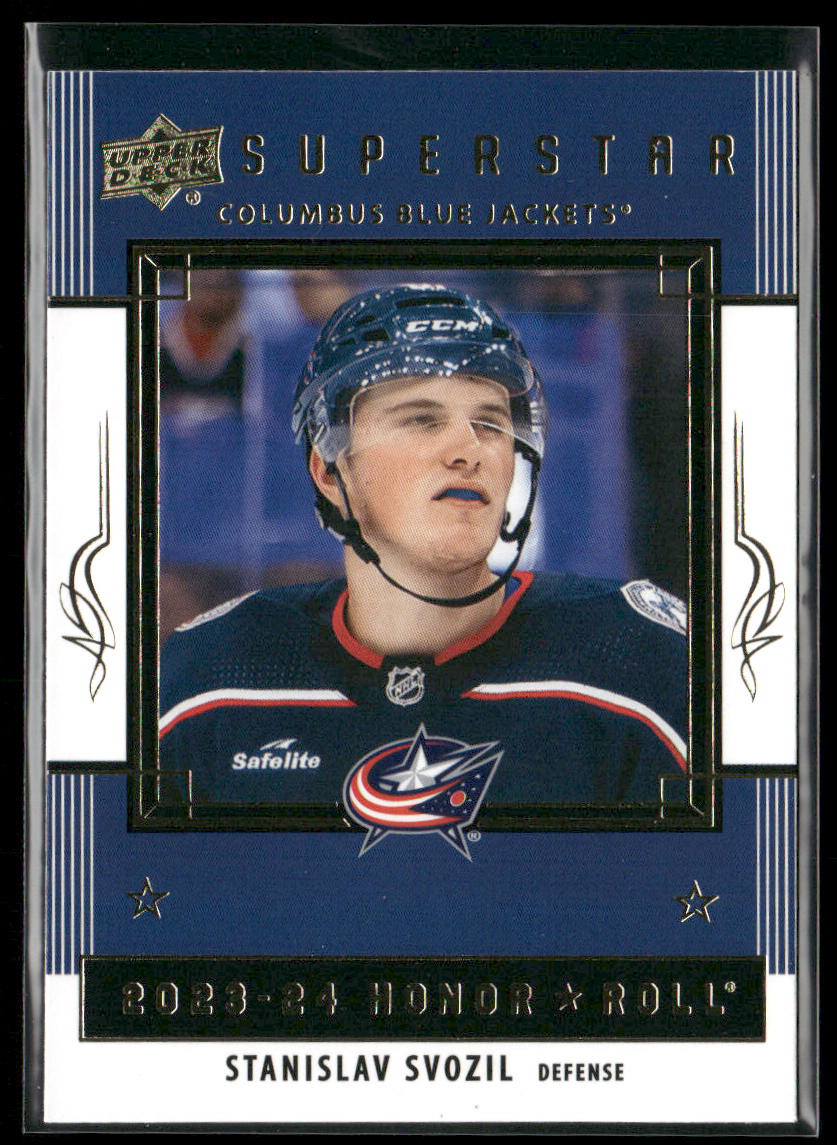 Stanislav Svozil 2023-24 Upper Deck Honor Roll #HR49 Columbus Blue Jackets